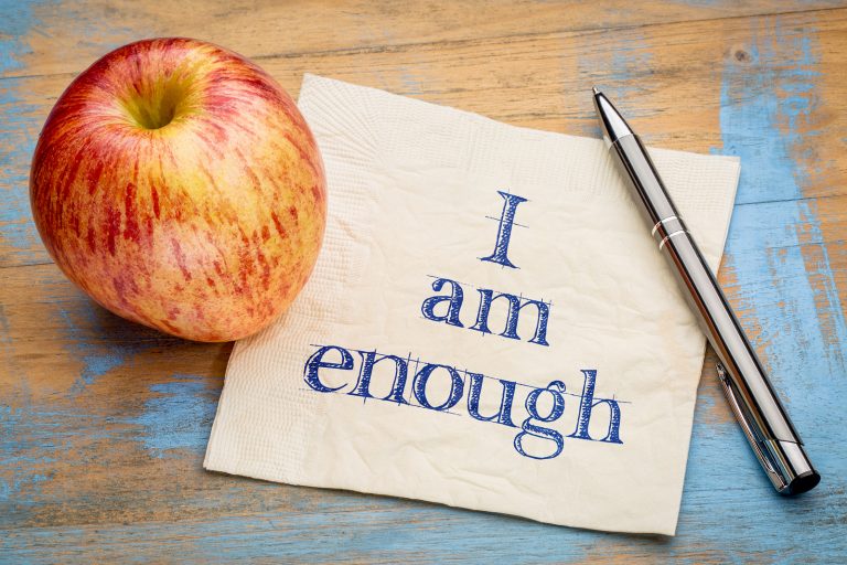 Photo of I Am Enough Sign | Counseling for Infertility, Perinatal Mood Disorders & Women's Issues in St. Petersburg, FL 33701